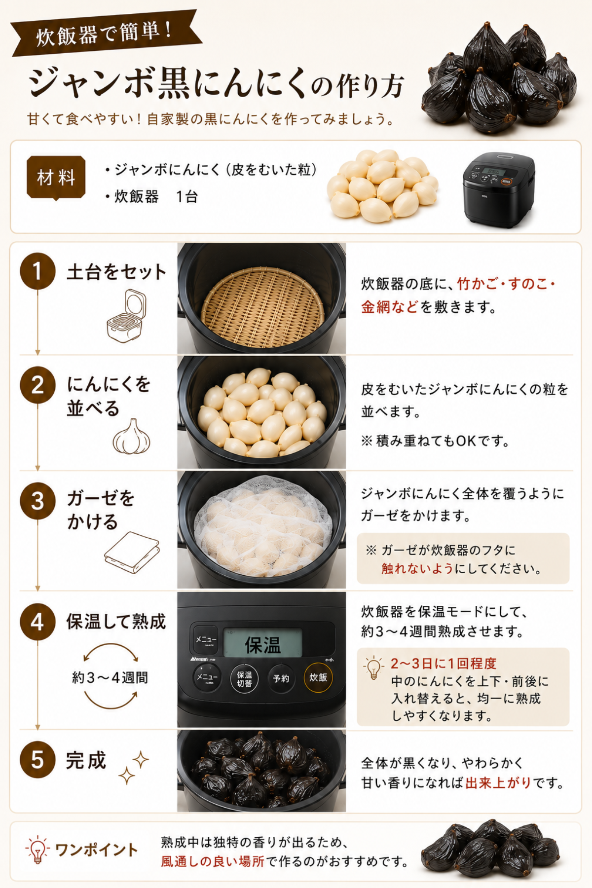 有機乾燥ジャンボにんにく | 九州よかど市